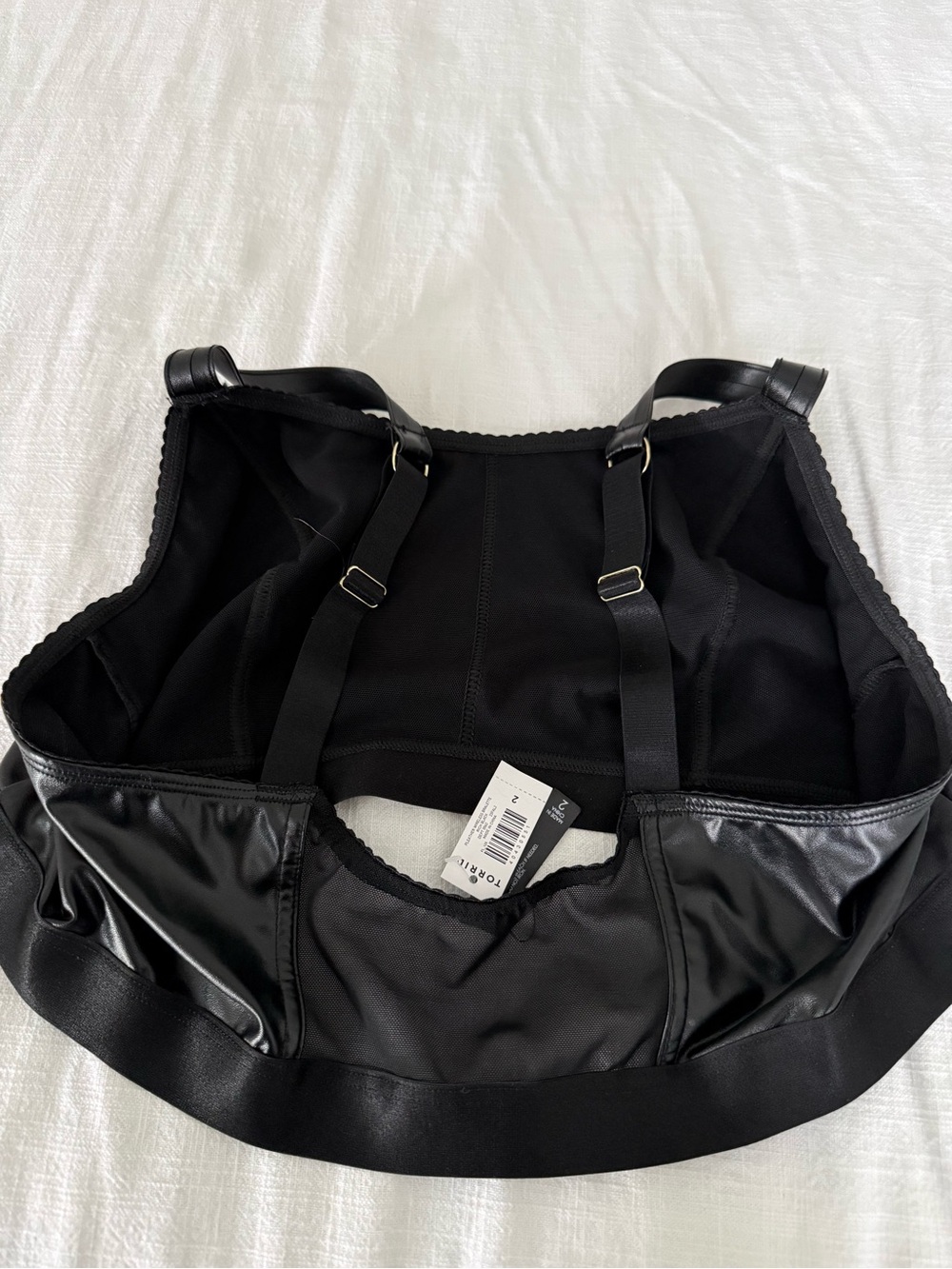 Torrid Pleather Wireless Bralette - Picture 7 of 7